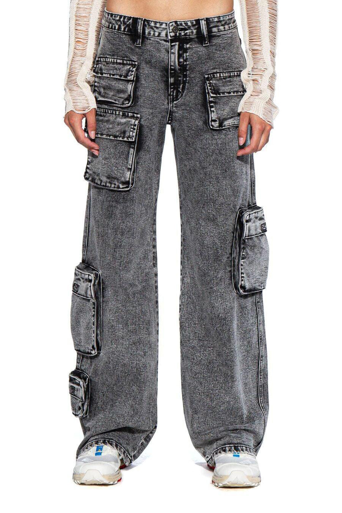 Acid Washed Cargo JEAN