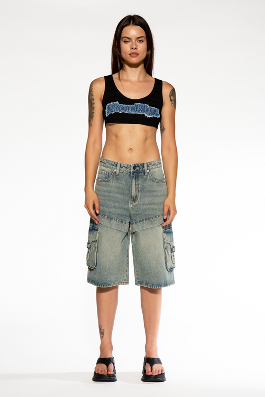 Low Rise Oversize Cargo Jorts