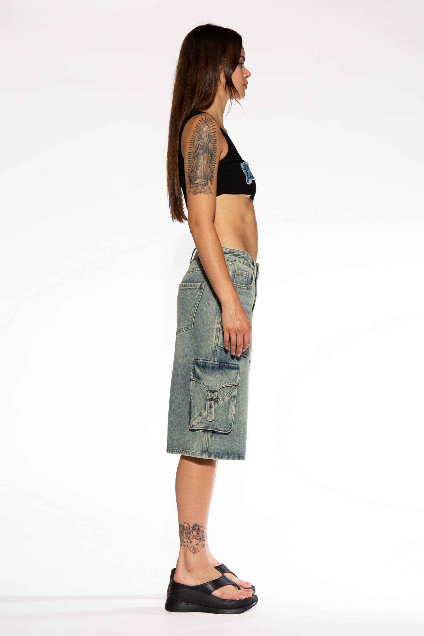 Low Rise Oversize Cargo Jorts