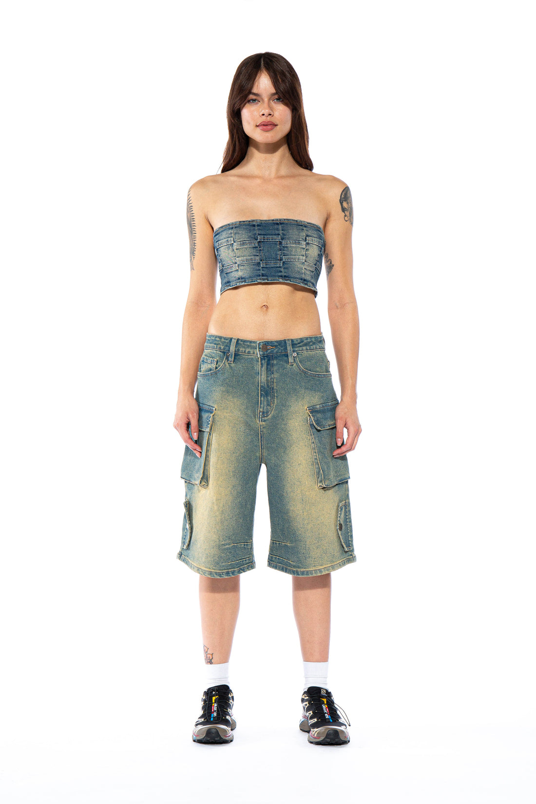 Side Cargo Pocket Jorts