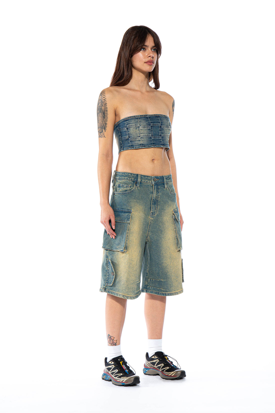 Side Cargo Pocket Jorts