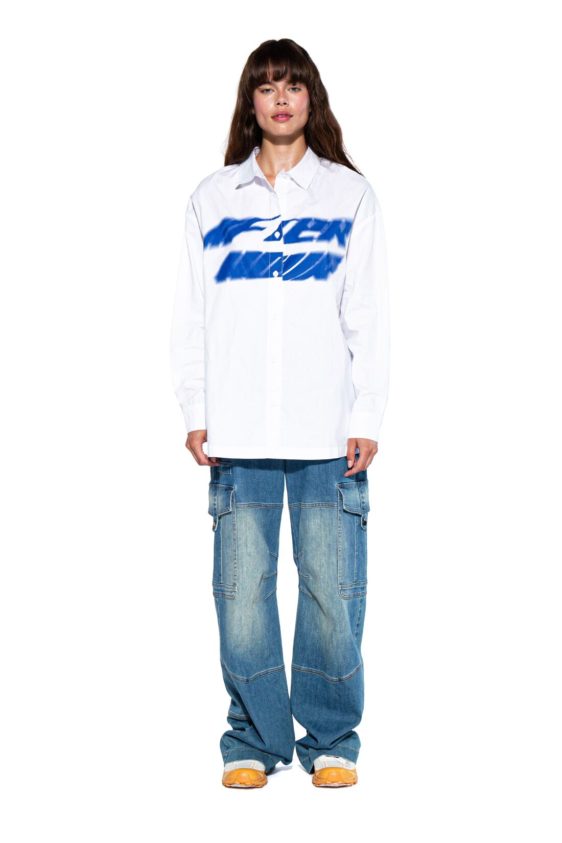OVERSIZED AFTERHOUR COLLARED BOXY SHIRT