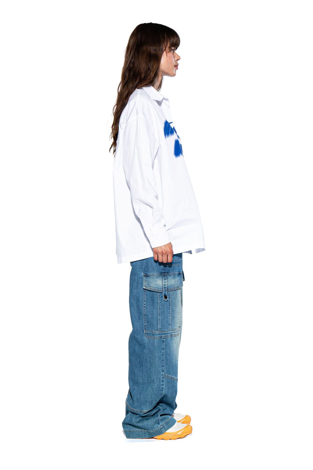 OVERSIZED AFTERHOUR COLLARED BOXY SHIRT