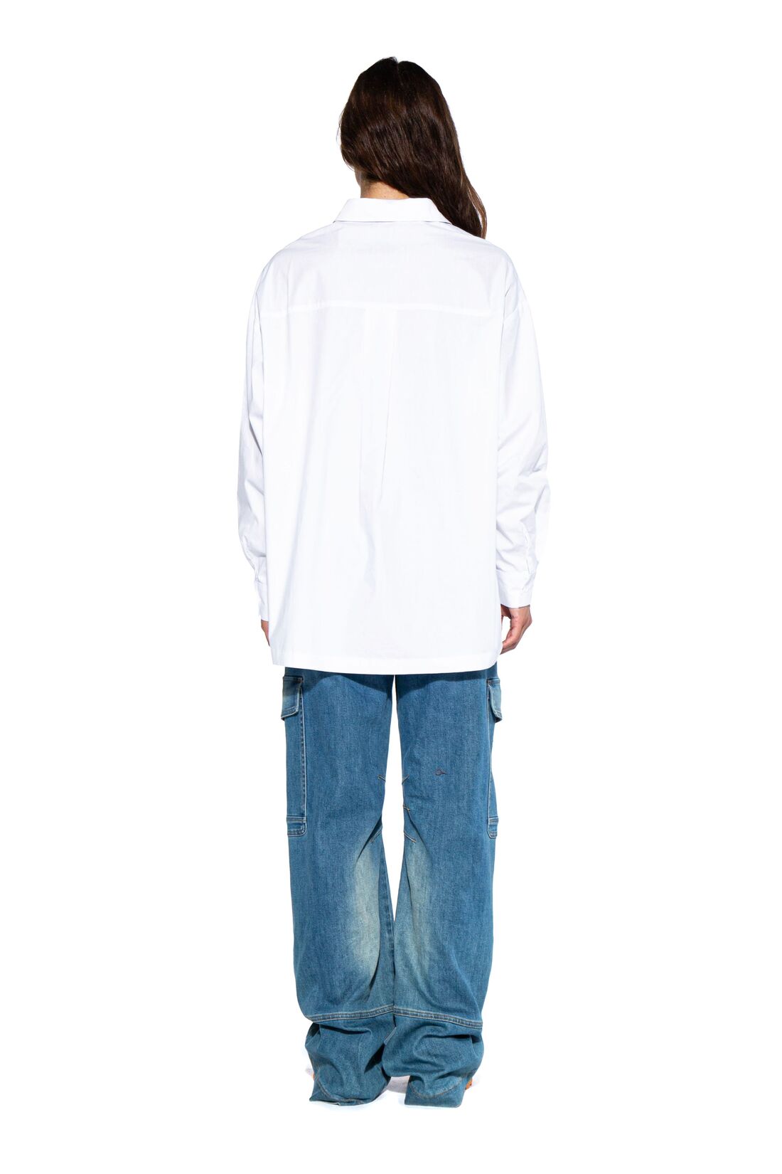 OVERSIZED AFTERHOUR COLLARED BOXY SHIRT