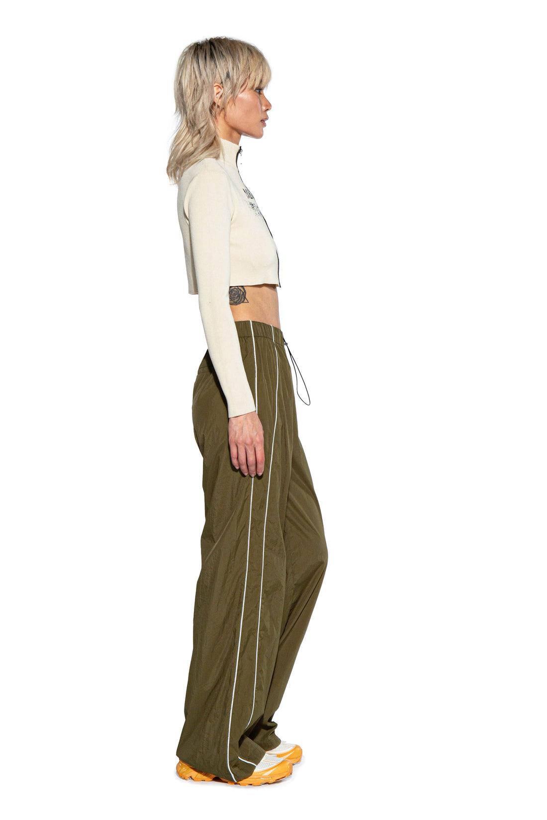 Piping Parachute Pants - Afterhour