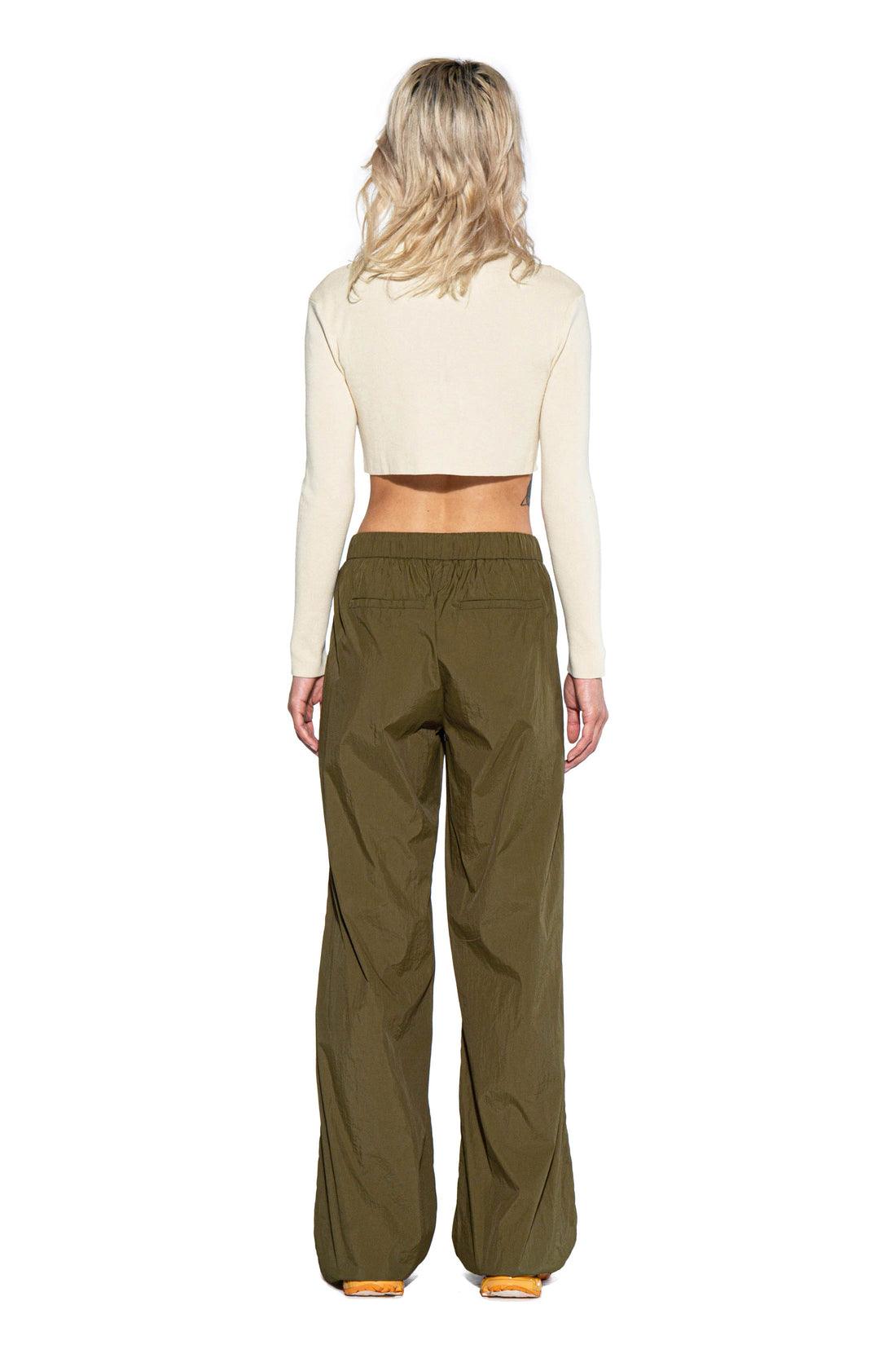 Piping Parachute Pants - Afterhour