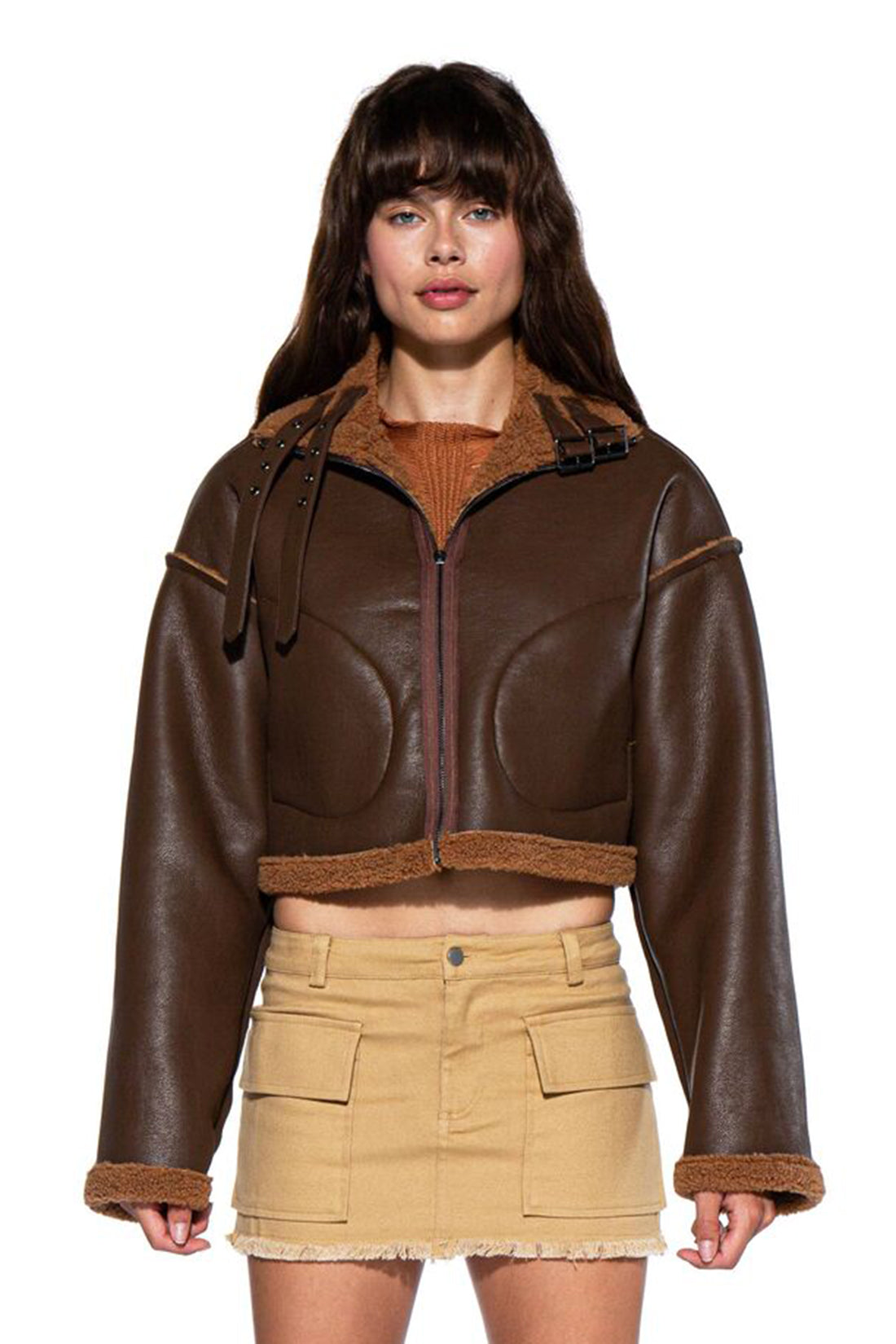 Reversible Faux Sherpa Jacket